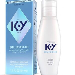 KY Premium Silicone Personal Lubricant BNIB. 1.5 fl oz